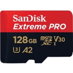SanDisk Extreme Pro 128GB microSDXC UHS-I Memory Card - High-Speed 200MB/s for Ultimate Performance!